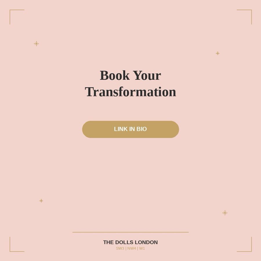 Carousel slide: Book your transformation, link in bio